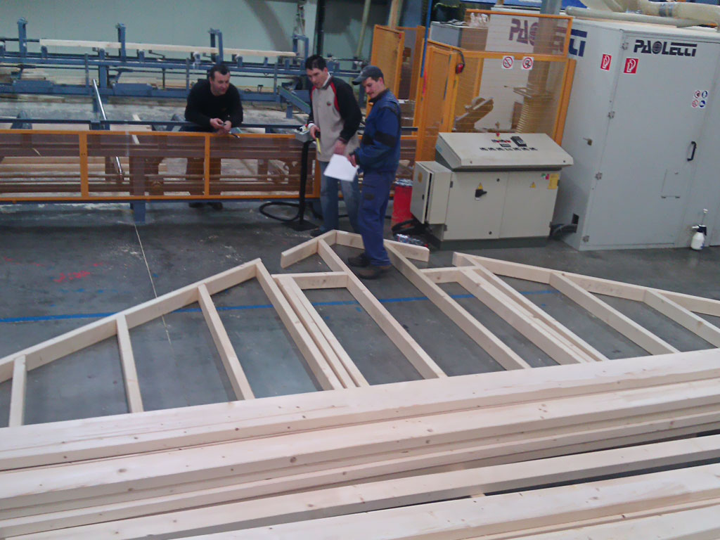 montované domy - drevo 1