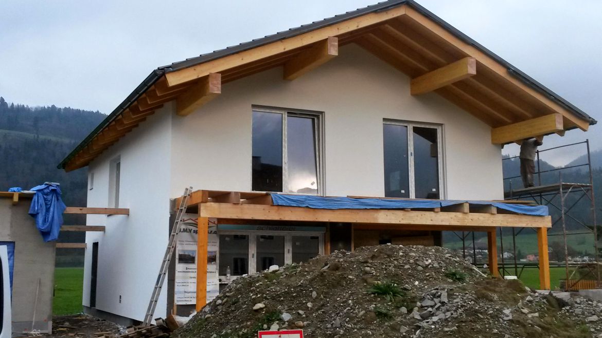 montované domy - KUCHL, RAKÚSKO
